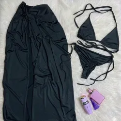 Bikini con Pareo 🖤