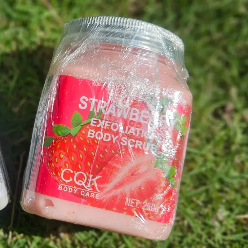 Crema exfoliante de Fresa 🍓