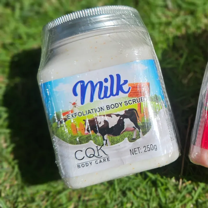 Crema exfoliante de Leche 🥛✨️