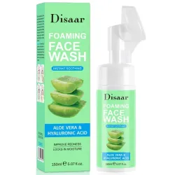 Espuma limpiadora Disaar Foaming Face Wash (Aloe Vera & Hyaluronic Acid).
