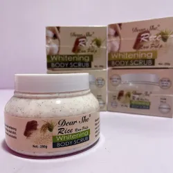 Exfoliante corporal de Arroz Dear She