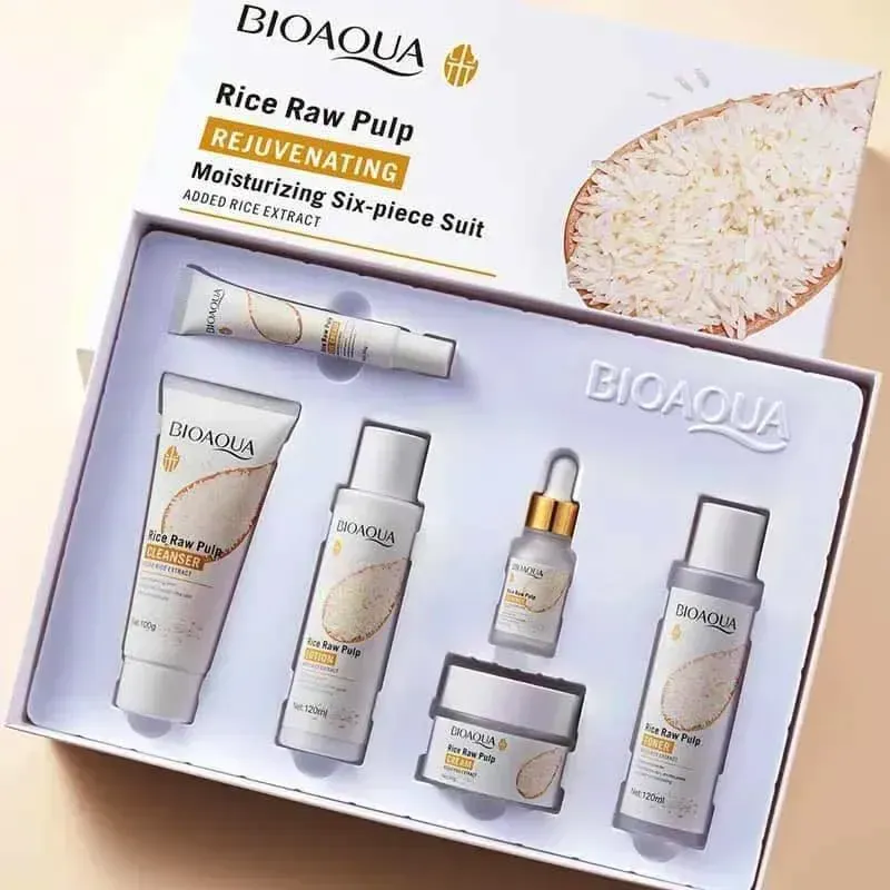 Kit Facial Arroz Aclarante Antiedad