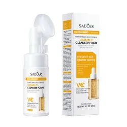 Limpiador facial con cepillo de Vitamina C Sadoer