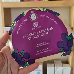 Mascarilla de seda de Goji Negro