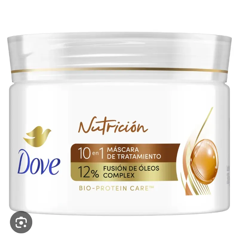 Mascarilla de tratamiento Dove de Nutrición