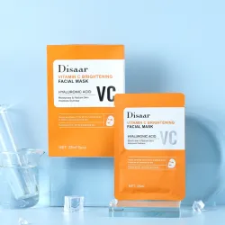 Mascarilla Facial de Vitamina C y Ácido Hialuronico