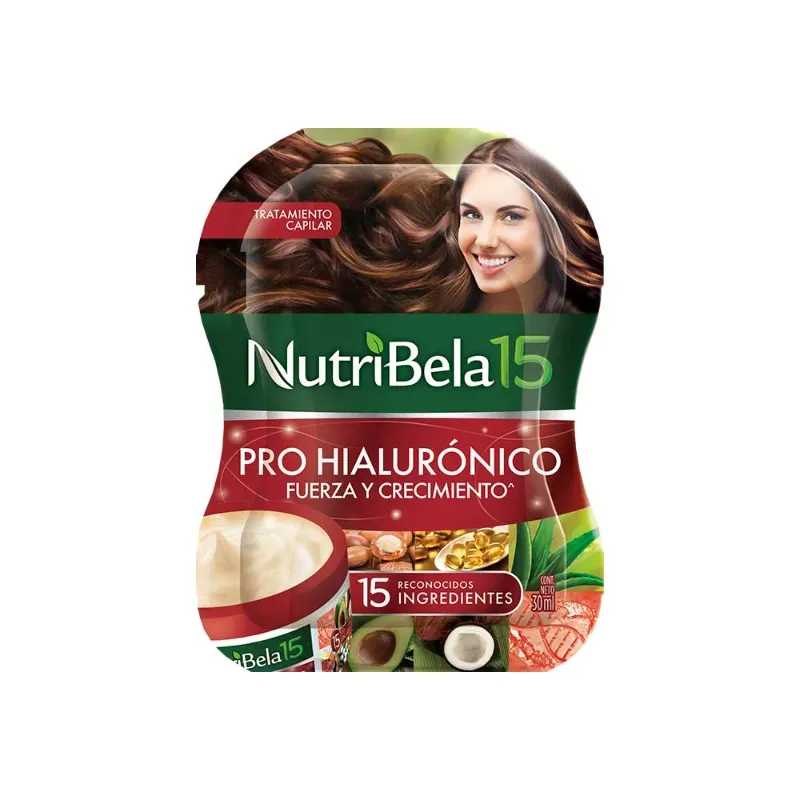 Nutribela15 Pro Hialurónico Fuerza y crecimiento