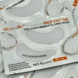 Parche para ojeras de colageno y arroz
