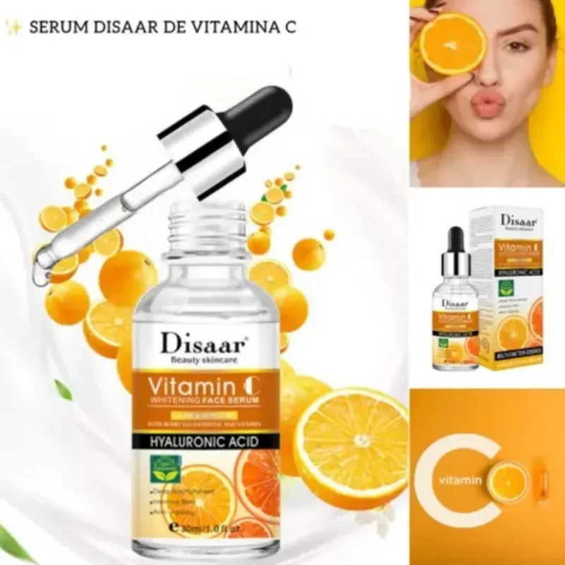 Vitamina C con Acido hialurónico🍊