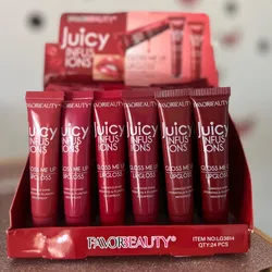 Lip gloss con pigmento