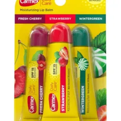 Bálsamo Labial Carmex con protector solar spf 15 - 3 unidades 