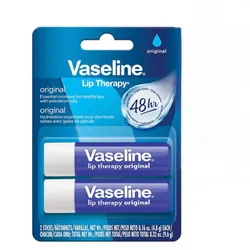 Bálsamo labial vaselina pack 2 unidades