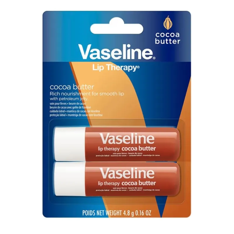 Bálsamo labial vaseline cocoa butter