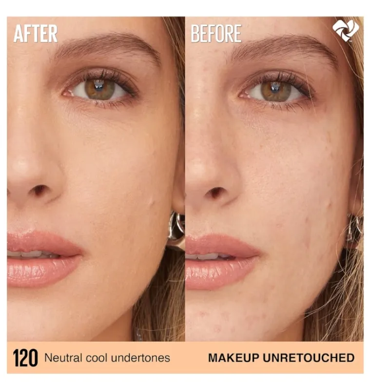 Base Maybelline tono 120