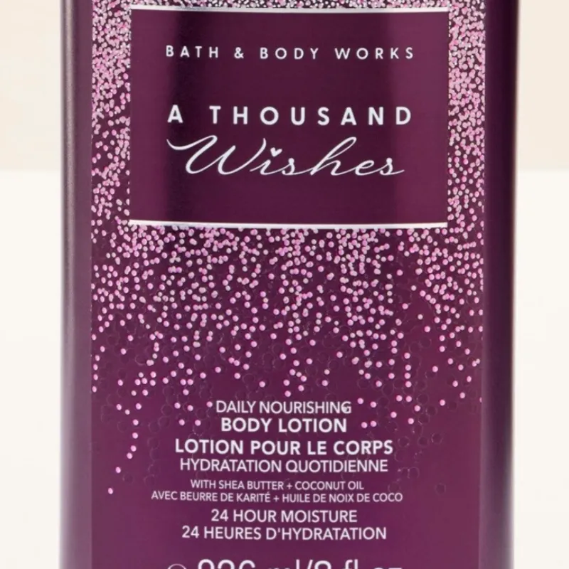 Body lotion A Toushad wishes