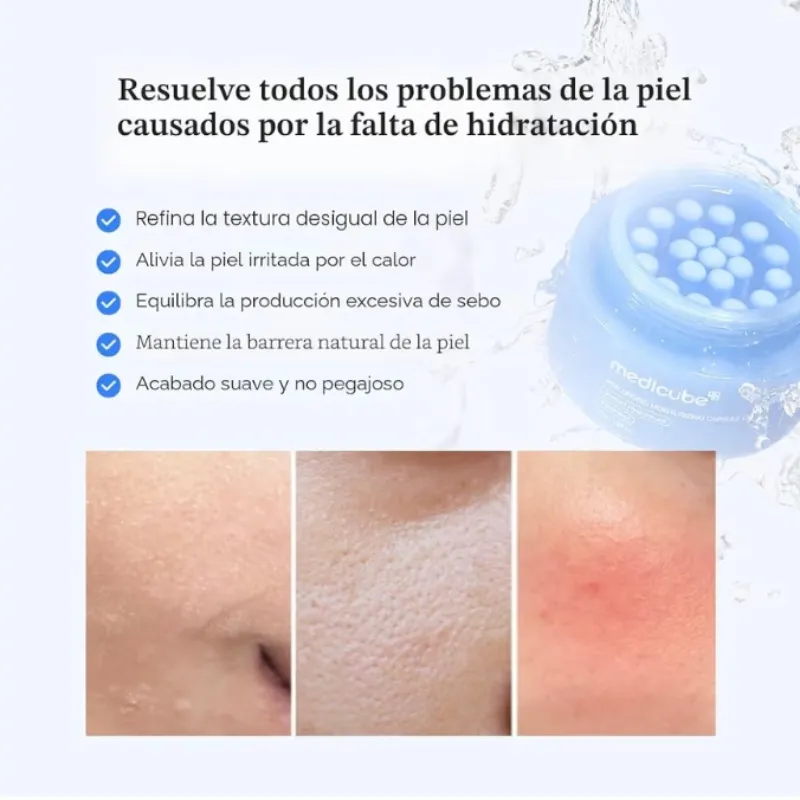 Crema cápsulas de ácido Hialurónico Medicube