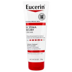 Eucerin Crema de cuerpo para aliviar eczemas, 8.0 oz