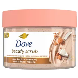 Exfoliante Dove coco y azúcar moreno