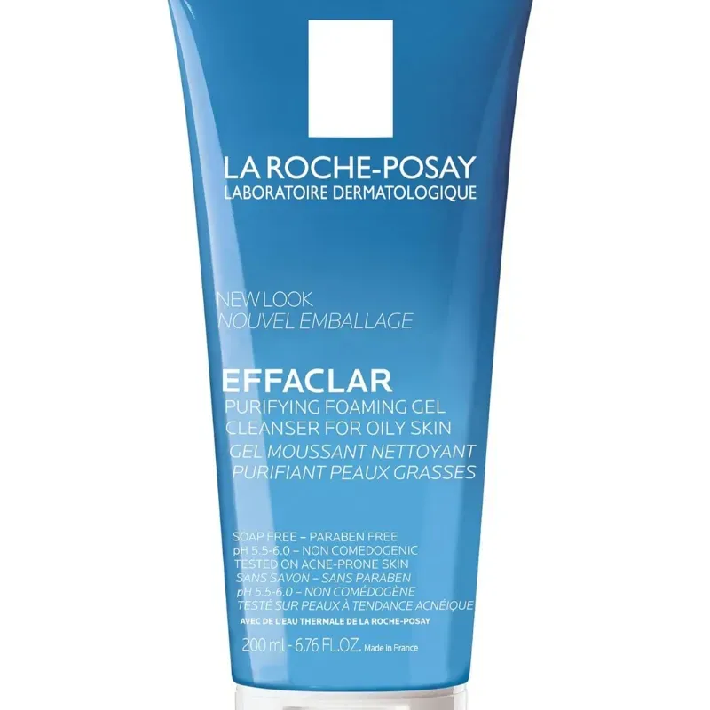 Limpiador facial en gel espumoso para piel grasa La Roche Posay 200 ML 