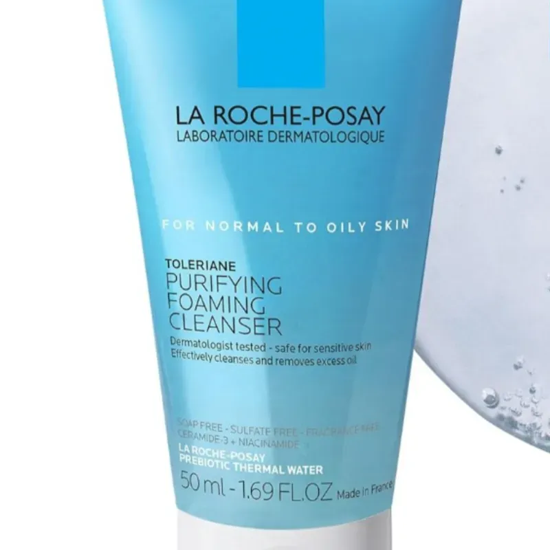 Limpiador facial para piel grasa y piel sensible, La Roche Posay 50 ml 