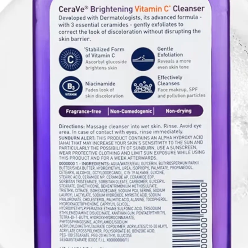 Limpiador Vitamina C Cerave