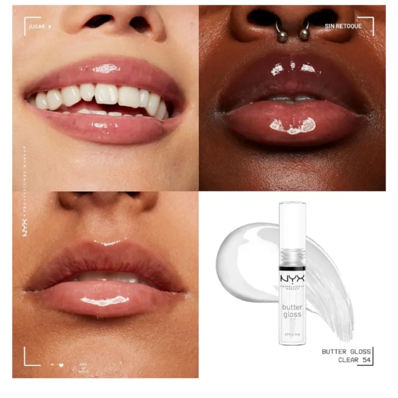 Lip gloss transparente NYX