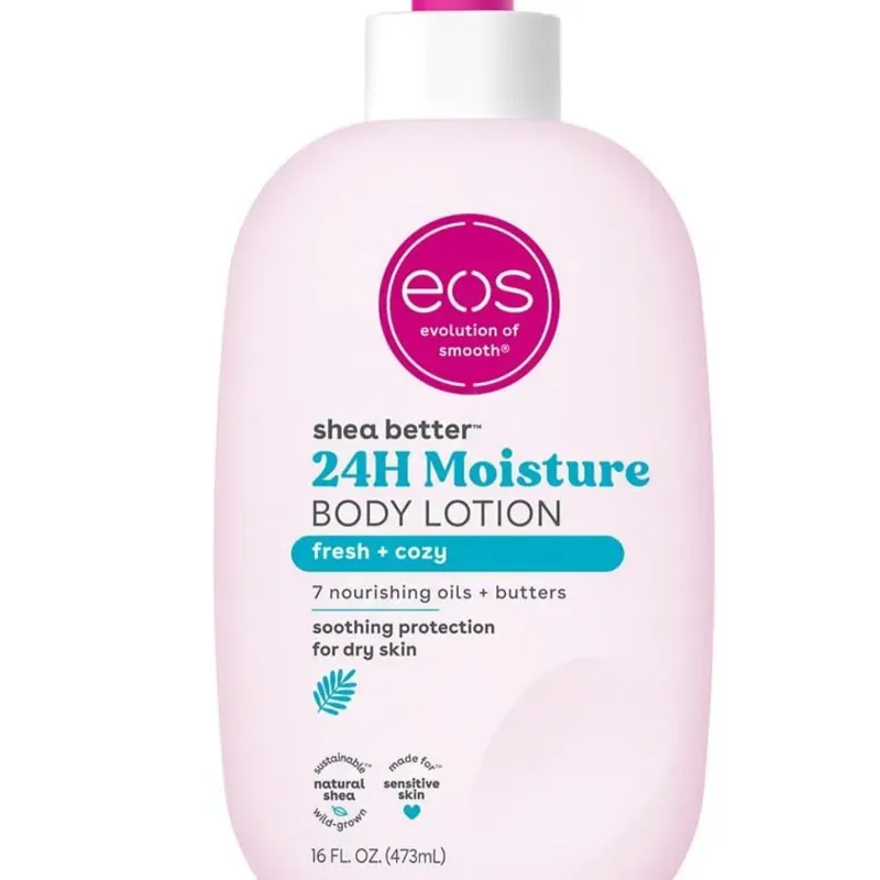 Loción corporal fresh + cozy EOS 16 oz