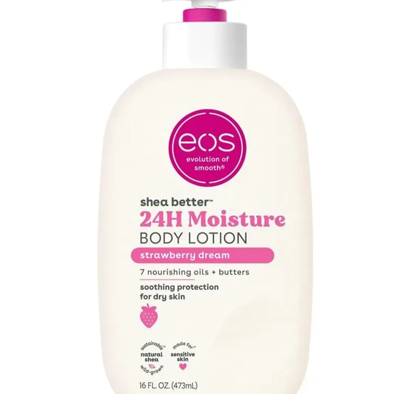 Loción corporal strawberry dream Eos 16 oz
