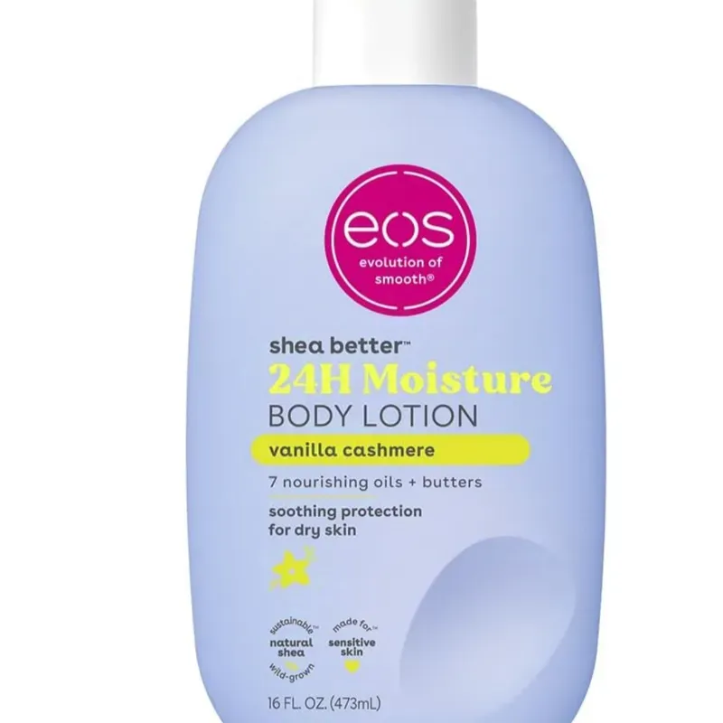 Loción corporal vanilla cashmere EOS 16 oz 