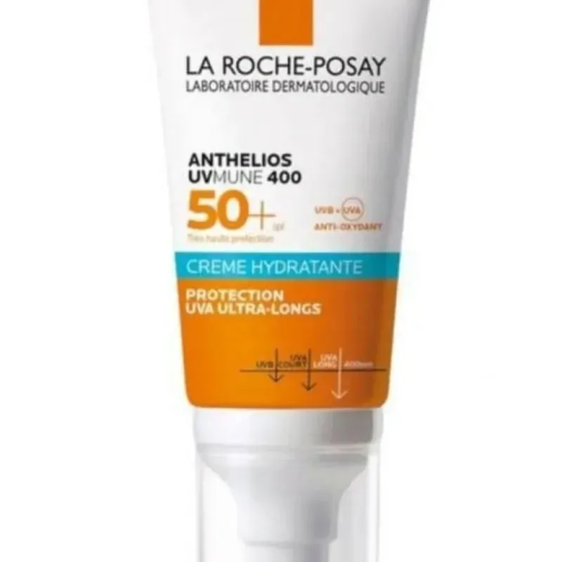 Loción hidratante con protección solar spf 50+ Anthelios La Roche Posay 