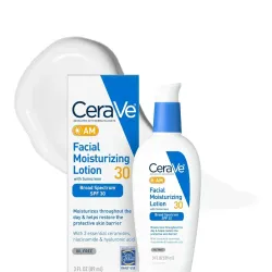 Loción hidratante con protector solar spf 30 CeraVe 