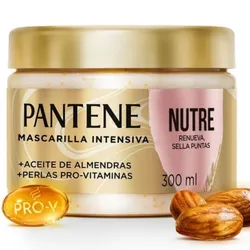 Mascarilla capilar intensiva con aceite de almendras Pantene