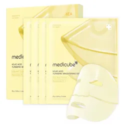 Medicube Máscara facial nocturna para piel brillante de cristal, elasticidad, hidratación, reafirmante y mejora el resplandor