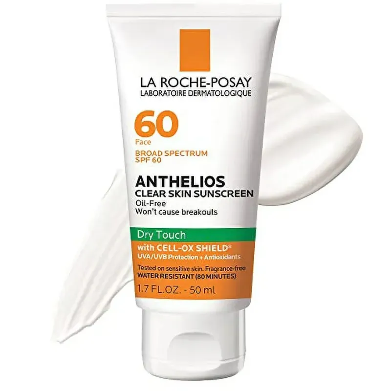 Protector solar Antelios Spf 60 clear skin dry touch La Roche Posay