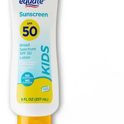 Protector solar en crema  para niños Spf 50 Equate