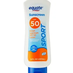 Protector solar en crema spf 50 Equate 8 oz