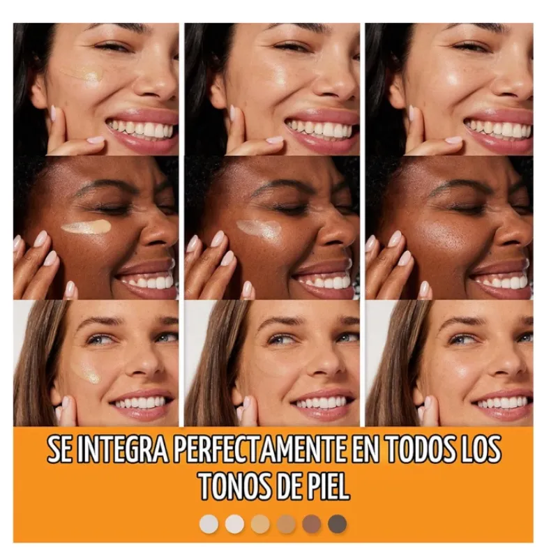 Protector solar facial con color Eucerin Spf 35