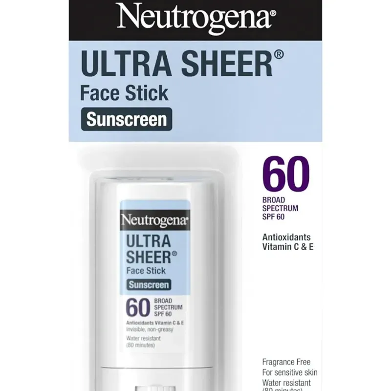 Protector solar Facial en Barra Neutrogena Ultra Sheer spf 60 