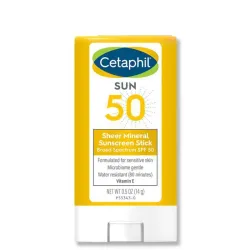 Protector solar Facial mineral en barra Cetaphil 0.5oz 
