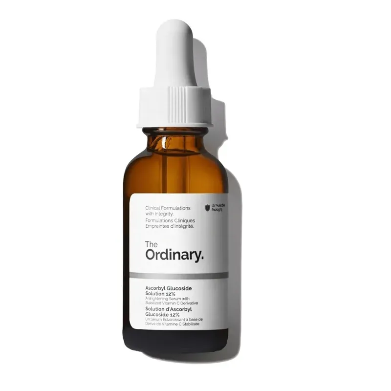 Serum de Vitamina C , ( solución de glucósido de ascorbilo al 12%)