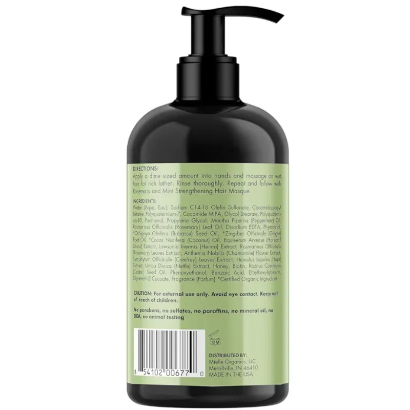 Shampoo de Romero Mielle 12 oz
