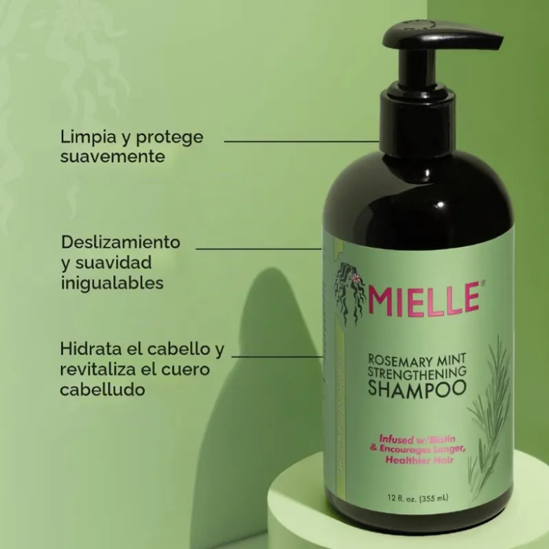 Shampoo de Romero Mielle 12 oz