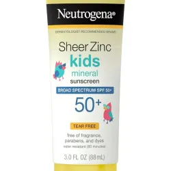 Sheer Zinc para Niños, mineral spf 50 + Neutrogena 3 oz 