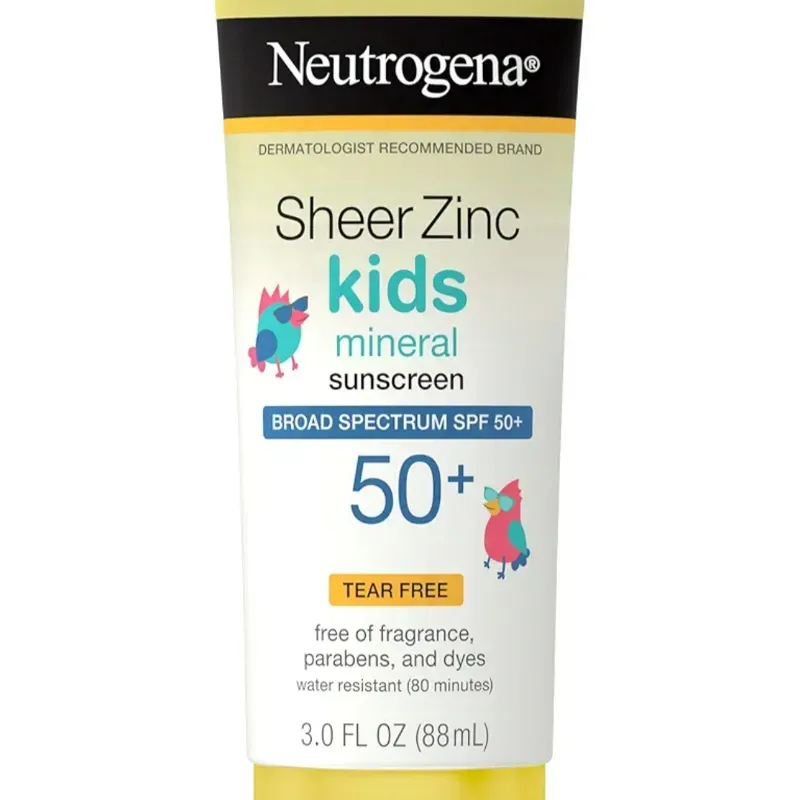 Sheer Zinc para Niños, mineral spf 50 + Neutrogena 3 oz 