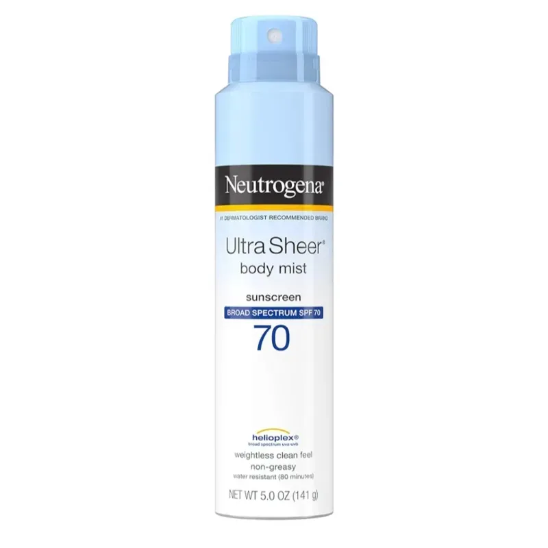 Ultra sheer en spray spf 70 (5 oz) 