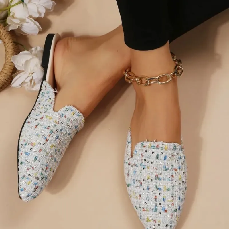 Zapatillas descalzadas punti finas 