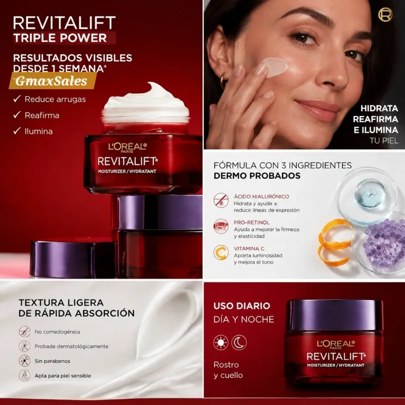 Crema Facial Loreal Revitalif