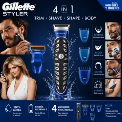 Maquina Styler 4 en 1 Gillette