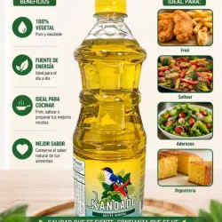 Caja de Aceite Vegetal Kandado