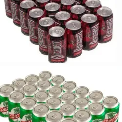 Cajas de cerveza Cristal o Bucanero